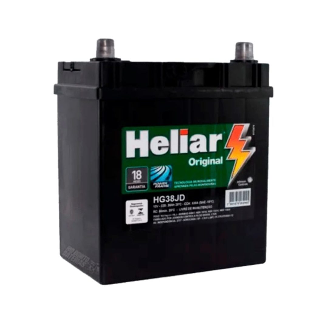 Bateria Heliar 38JD Fit